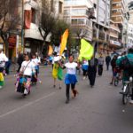 In photos: Bolivia’s day of the pedestrian and cyclist